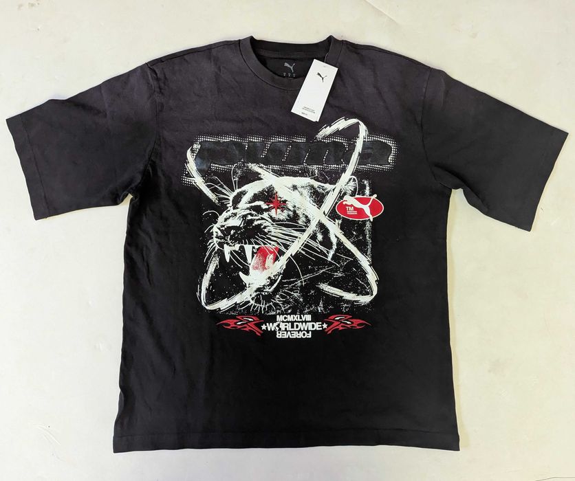 Puma Tech Cat Washed Boxy мъжка тениска М от Сащ