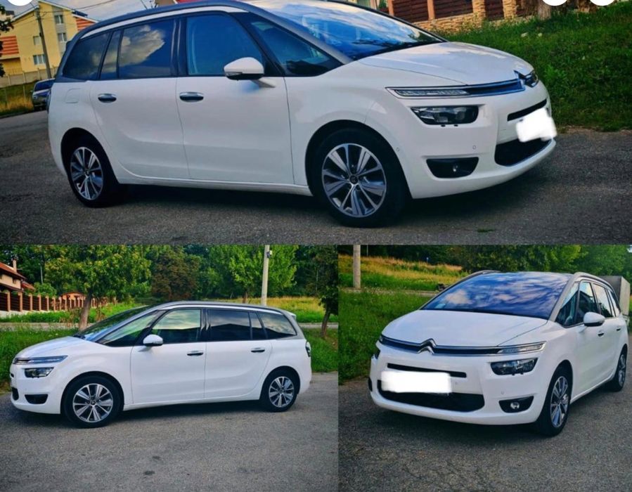 Citroen C4 Grand Picasso 2.0 diesel 2016 navi, senzori parcare, Euro 6