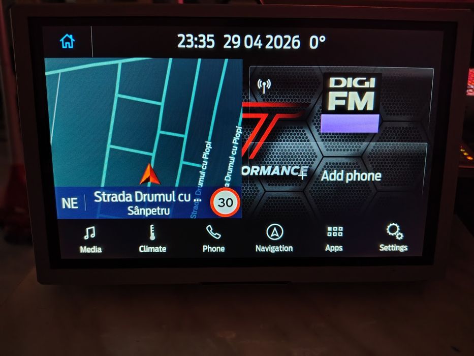 Navigatie Sync3 - Ford