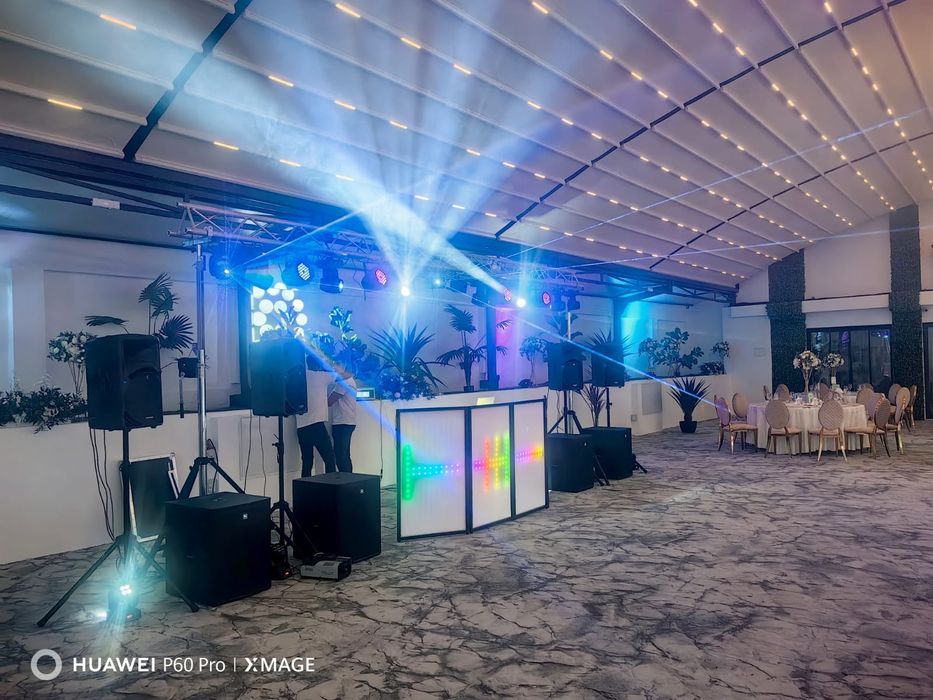 Laser/Platforma Selfie 360/Tort shot-uri/Fum greu/Artificii exterior