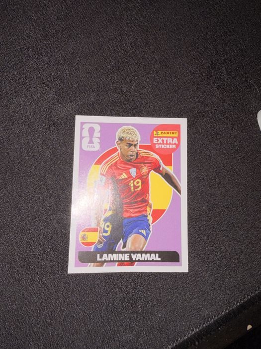 Lamine Yamal WC Panini Extra Sticker