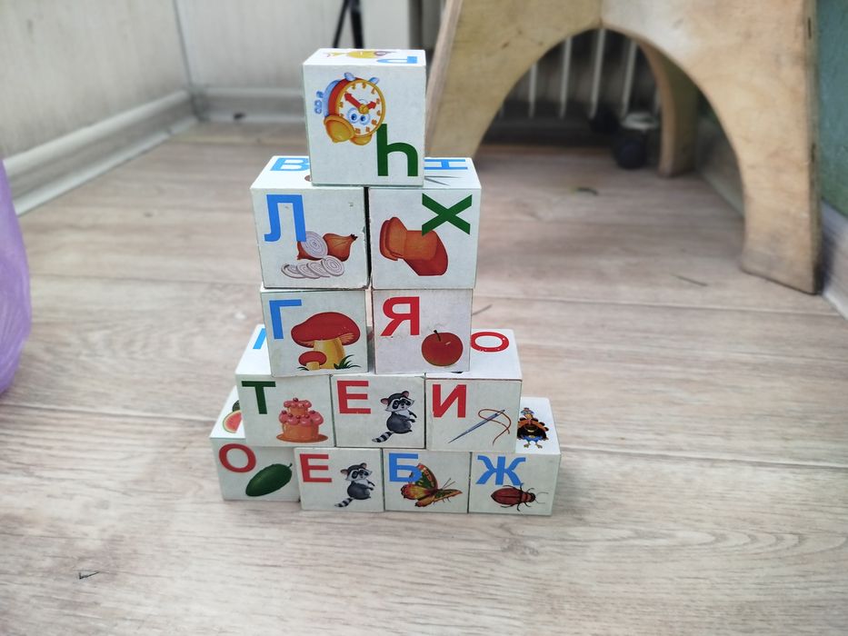 Конструктор, пазл, посудка, снеголепка