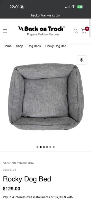 Pat pentru caini-nou