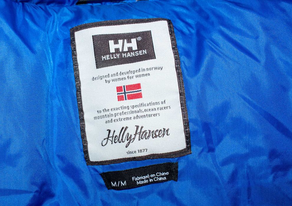 Helly Hansen oригинален дамски елек пълнеж пух и пера пухена грейка М