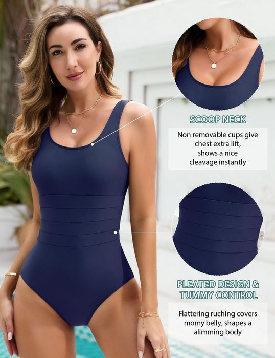 Costum de baie întreg, cu spatele gol, control abdomen, mărimea M, nou