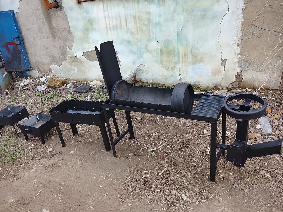 Мангал с подказаником