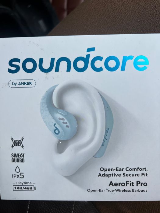 Casti ANKER Soundcore AeroFit Pro A3871G61, True Wireless, Bluetooth