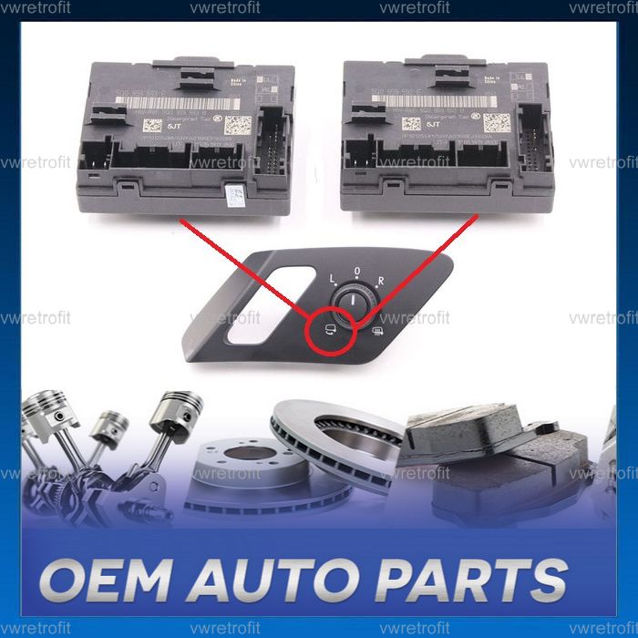 Oglinzi Pliabile Rabatabile electric ORIGINALE VW Golf 7 VII MK7 - NOI