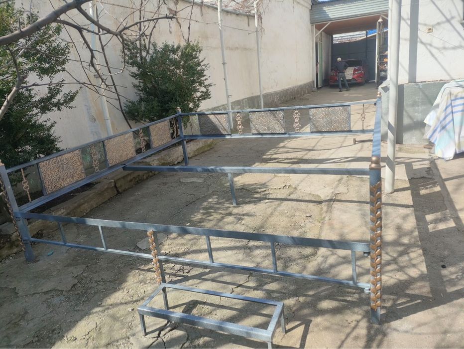 Топчан новый металлический 3х3 метра