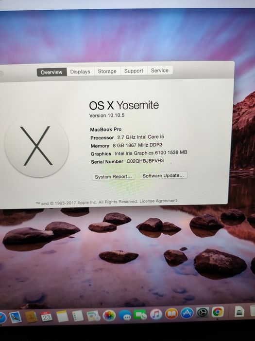 MacBook pro 13 i5 SSD 8 gb ram Schimb