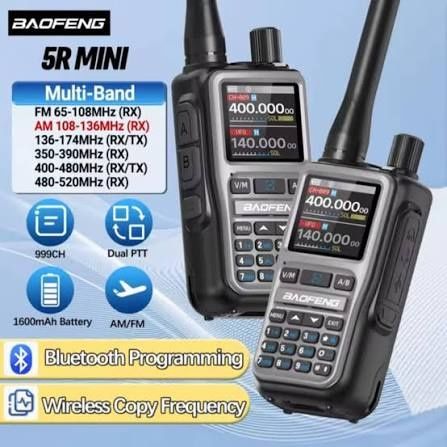 Портативная рация Baofeng uv5r mini. 2шт