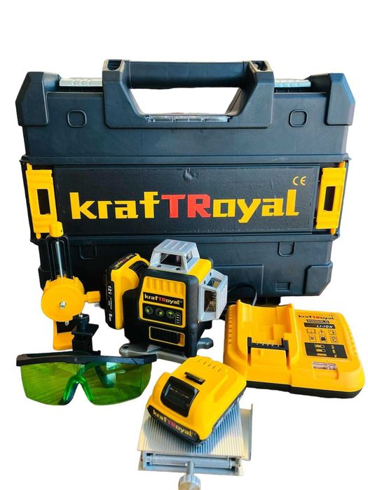 4D Лазерен НИВЕЛИР с 16 линии KRAFT ROYAL