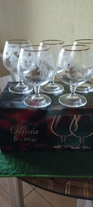 Бокалы ,Чехия,Богемское стекло.