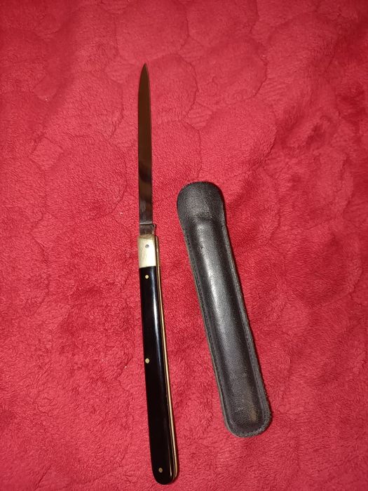 Стар нож за плодове hermann laue solingen