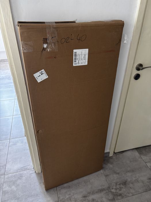 Vand Birou 120x50x75cm alb NOU SIGILAT