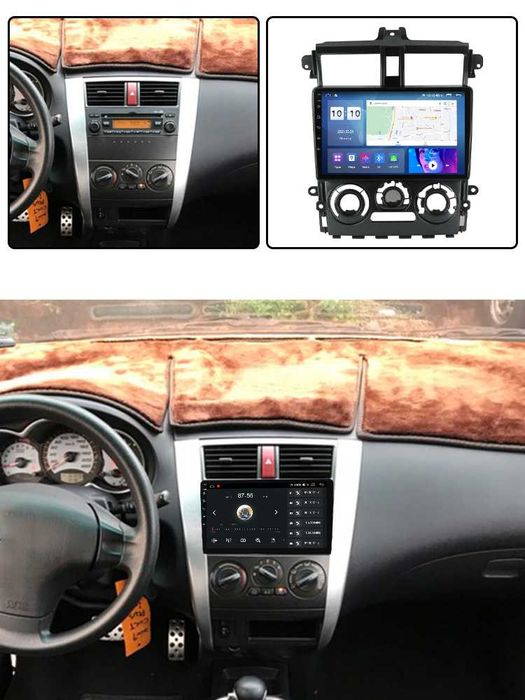 Navigatie Android 14 Mitsubishi Colt 2007-2012 1/8 Gb CarPlay +CAMERA