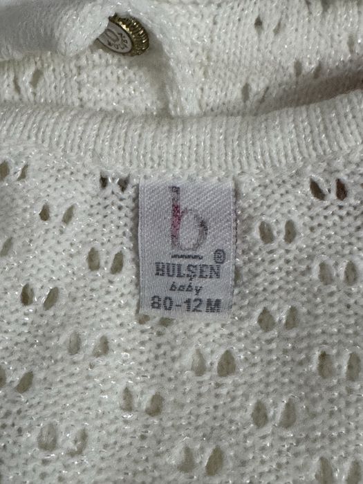 Белое детское нарядное платье