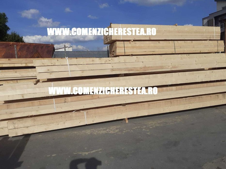 Depozit cherestea rasinoase, grinzi, dulapi, scandura constructii, sipca cusaci dimensiuni pana la 13ml inclusiv