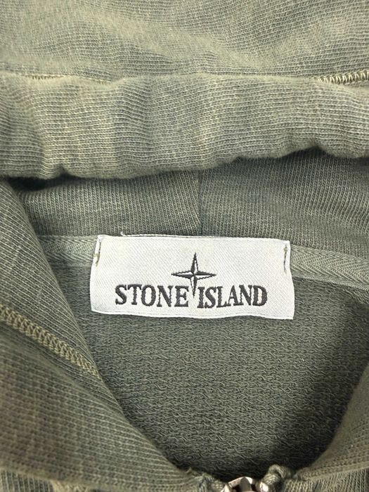 Stone Island свитер зелёный Oригинал