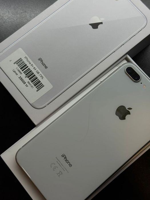Iphone 8+,64гб, 73%,Kaspi0-0-24