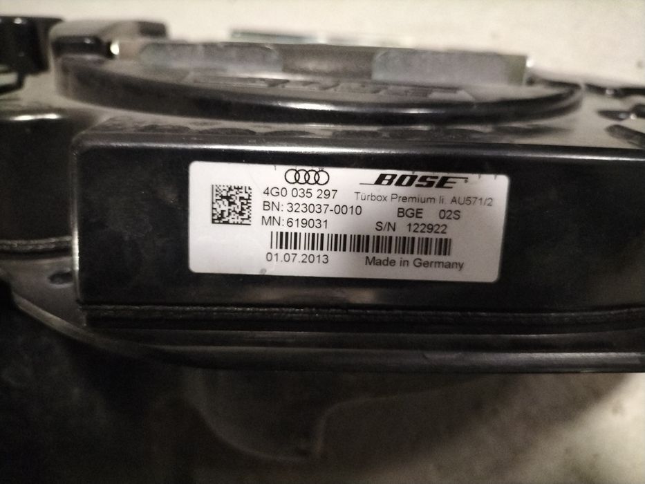 Предни   тонколони BOSE Audi A6 / RS6 C7 4G / Ауди А6 Ц7 4Г
