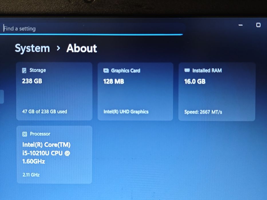 Laptop Dell Vostro 15 3000 (i5 10th, 16 RAM, 256 SSD) + Windows 11 Pro