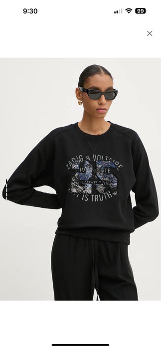 Дамски памучен суичър Zadig & Voltaire