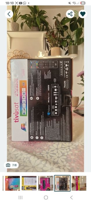 Vând receptor/receiver/decodor DigiQuest 4k UHD