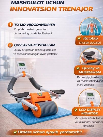 Press rolik - barcha uchun maxsus