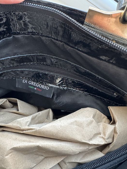 Сумка  лакированная. Италия