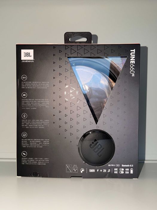 JBL Harmann Tune 600NC Black