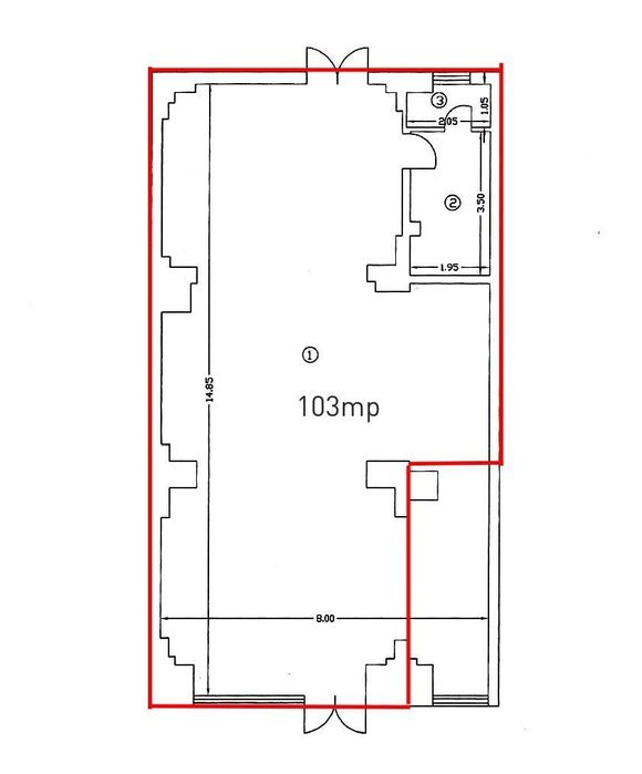 Ultracentral - bd. Independentei, 103mp spatiu comercial, inchiriere e