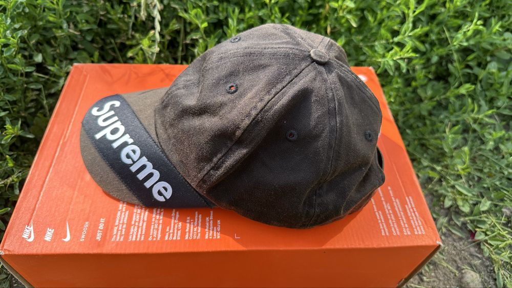 Sapca Supreme Visor Label 6-Panel
