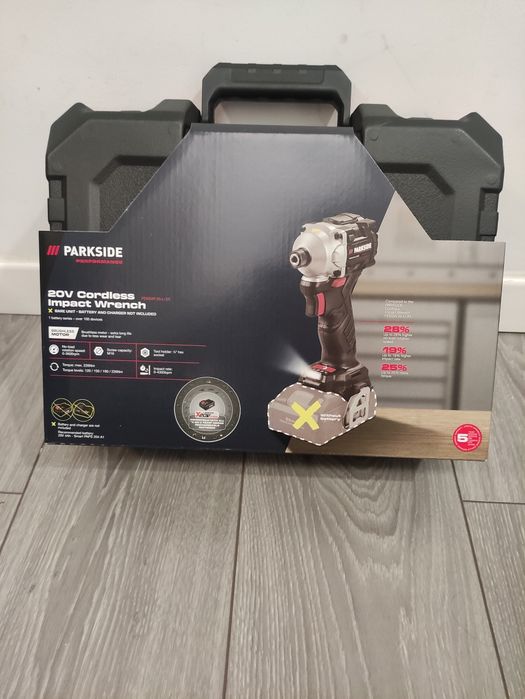 Bormasina cu impact de biti Parkside Performance pe acumulator de 20 V