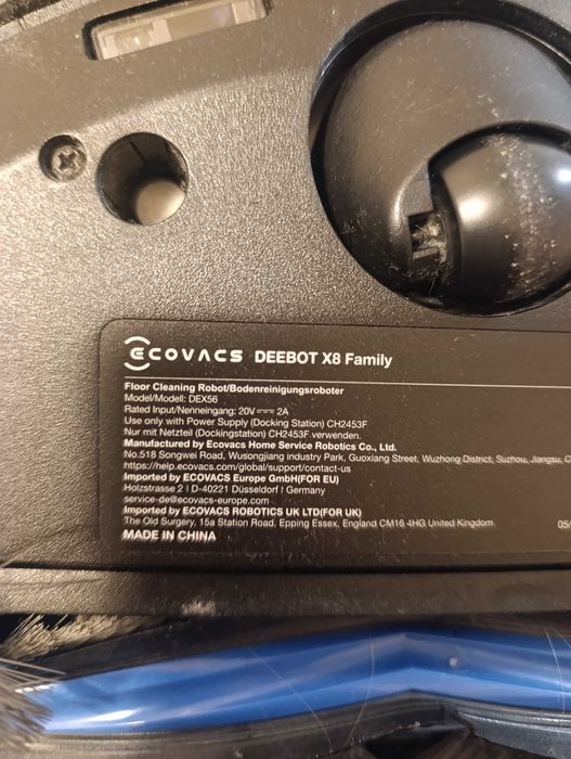 Прахосмукачка робот Ecovacs Deebot X8 Pro Omni (18.000Pa)