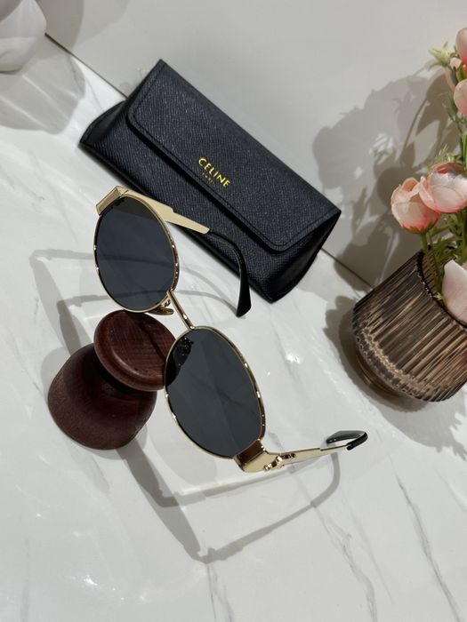 Ochelari de soare premium aurii