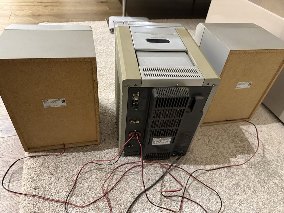Combină Muzicală SONY CHC-TB10 Sistem Audio cu Boxe - Vintage - Funcțională