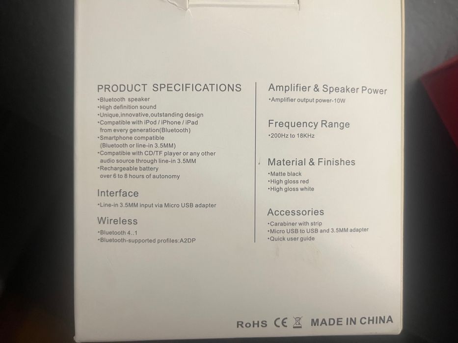 Bluetooth колонка куче