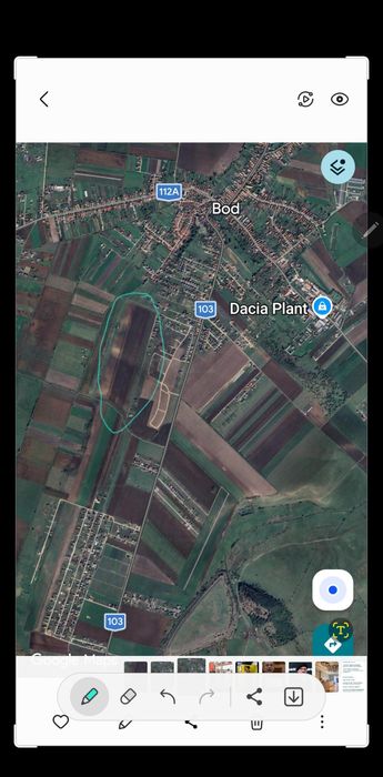Teren intravilan Bod 20000mp