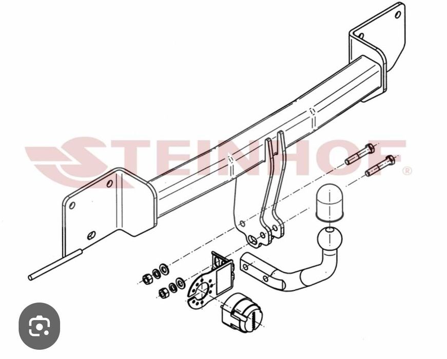 Cârlig de remorcare BMW 320d e91 e,90