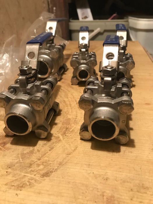 Спирателни кранове фитинги магнит вентили