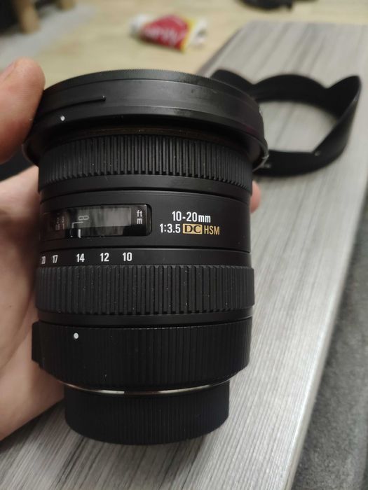 Sigma 10-20mm 1:3,5 DC HSM для Nikon