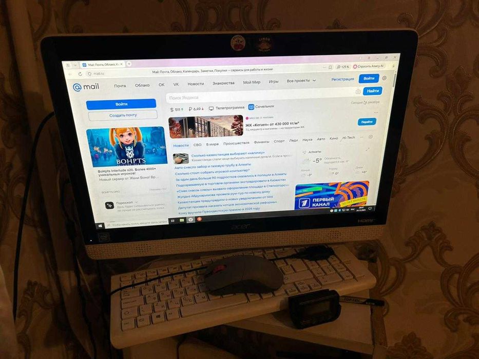 Моноблок Acer Aspire C20 820