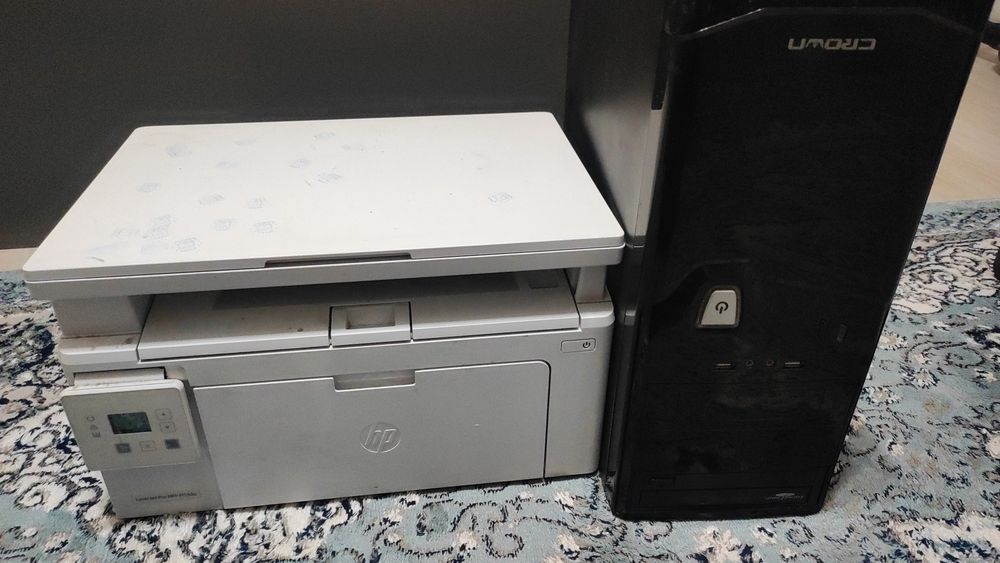 Продам процессор принтер колонки две