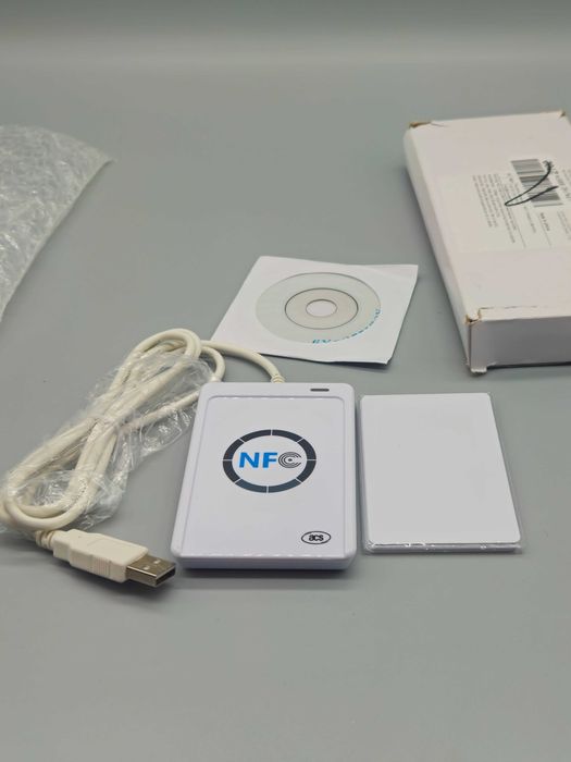 USB NFC reader/RFID четец ACS ACR122U – 13.56 MHz, CCID/PC-SC, с карти