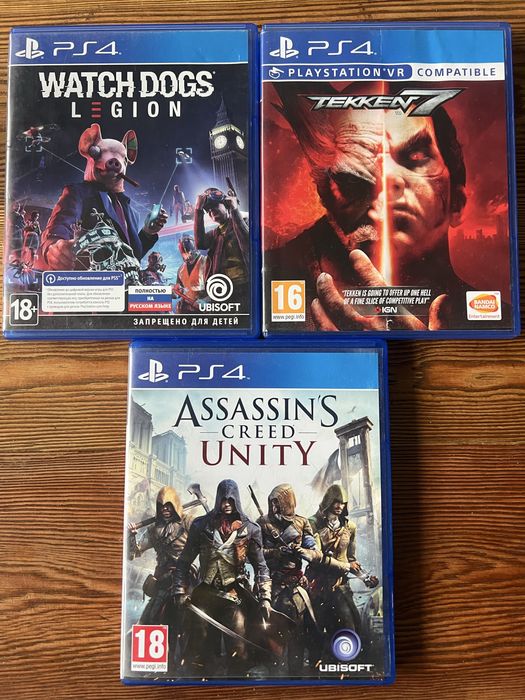 Диски на sony playstation ps4 ps5