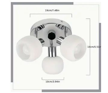 Малък полилей за таван