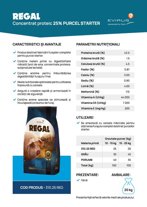 concentrat Regal purcei