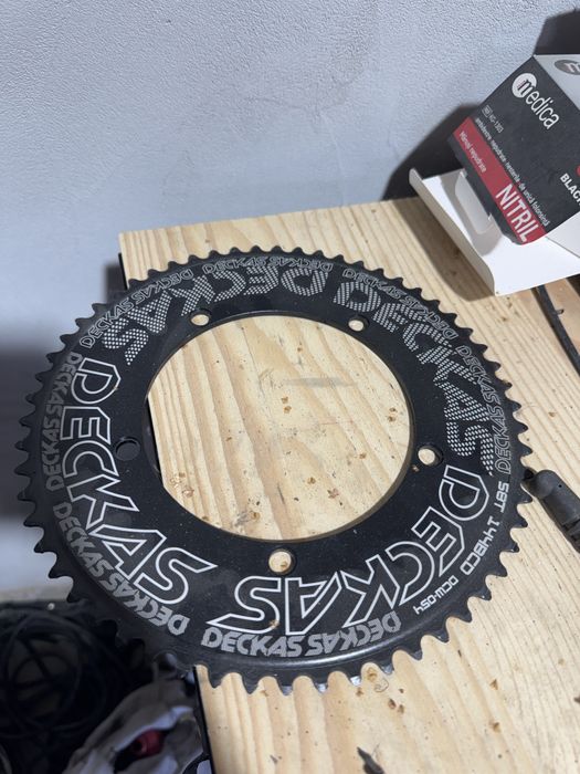 Foaie placa pista fixie 144bcd singlespeed velodrom