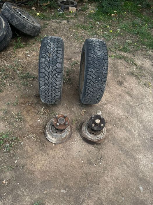 Ступица прицепке балонымен